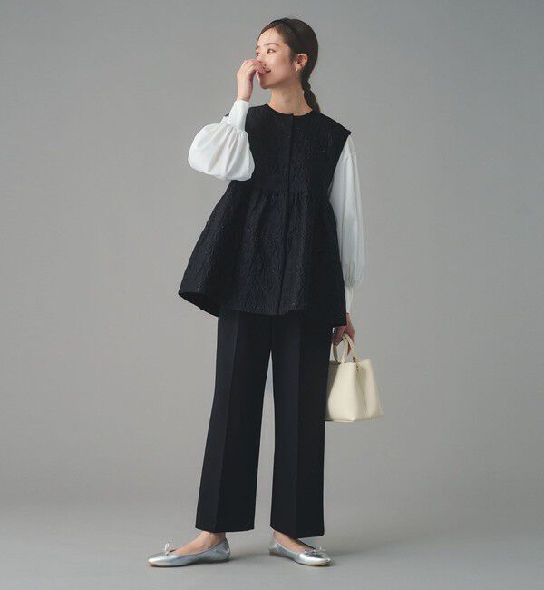 UNITED ARROWS「GISHA 2トーン ジャガード ベスト」|ベスト・ジレ|