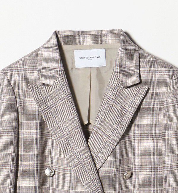 UNITED ARROWS「6ボタン リネン ブレザー ジャケット」|テーラードジャケット|