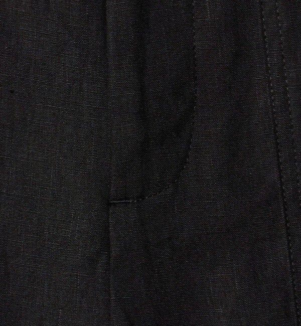 UNITED ARROWS「リネン パッチポケット イージーパンツ ‐ウォッシャブル‐」|チノ|