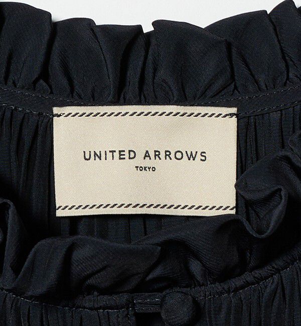 UNITED ARROWS「ボリューム ギャザー ワンピース」|ワンピース|