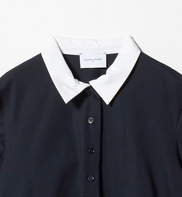 UNITED ARROWS「トリコット テントライン ポロシャツ」|Tシャツ・カットソー|