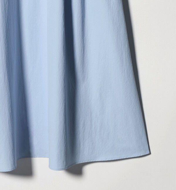 UNITED ARROWS「メロー フリル ワンピース ‐防しわ 吸水速乾 UVカット 遮熱性 接触冷感 ウォッシャブル‐」|ワンピース|