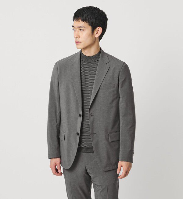 UNITED ARROWS「ライトパーテックス シングル 2ボタン テーラードジャケット UA COZY ウォッシャブル 2WAYストレッチ」|テーラードジャケット|