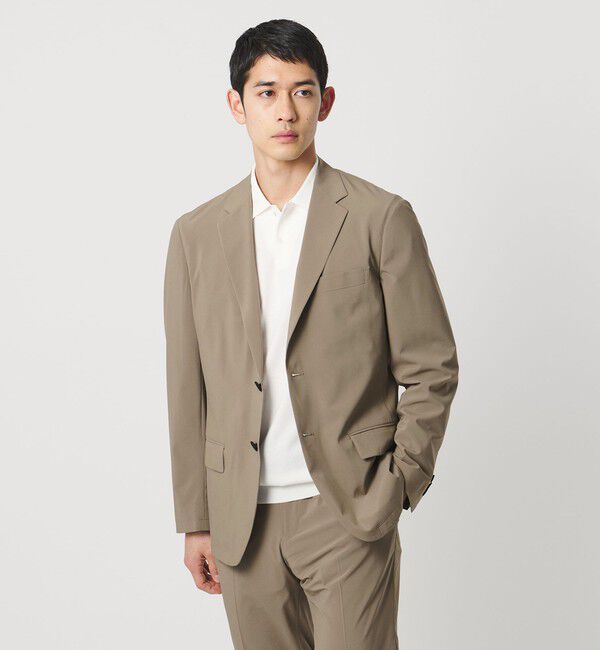 UNITED ARROWS「ライトパーテックス シングル 2ボタン テーラードジャケット UA COZY ウォッシャブル 2WAYストレッチ」|テーラードジャケット|