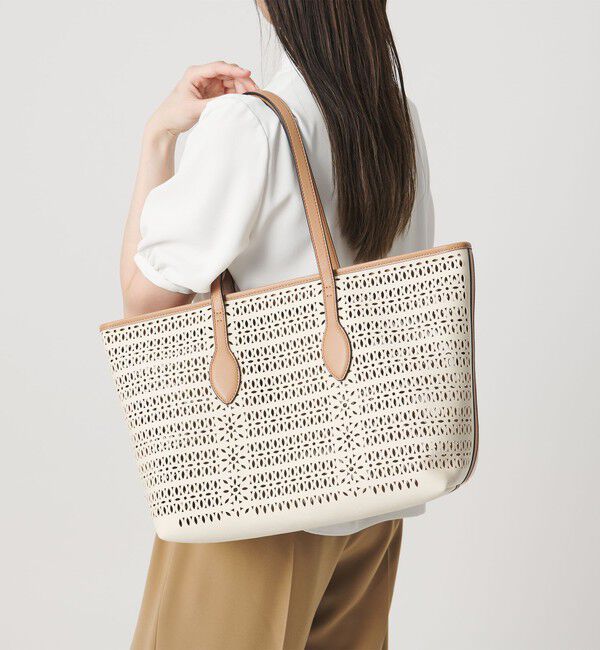 UNITED ARROWS「＜GIANNI CHIARINI＞MUSHUP トートバッグ」|トートバッグ|OFF WHITE