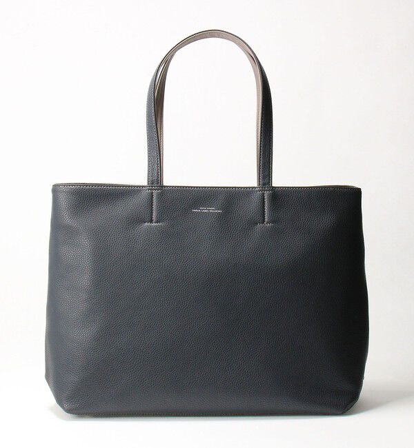 UNITED ARROWS green label relaxing「シボ レザーライク ジップ トート バッグ」|トートバッグ|