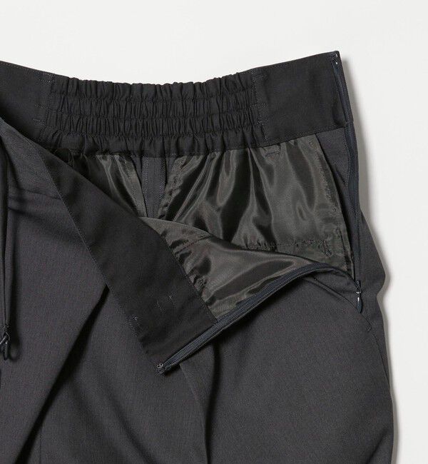 EMMEL REFINES「＜EMMEL REFINES＞EM ダブルベルト ラップライク パンツ」|チノ|