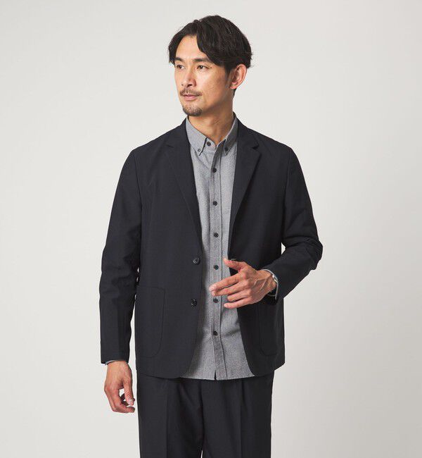 UNITED ARROWS green label relaxing「【WEB限定】JUST fit ドライポリエステル リラックス セットアップ -吸水速乾-」|テーラードジャケット|