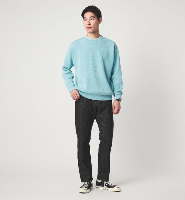 UNITED ARROWS green label relaxing「フェード アゼ クルーネック ニット」|ニット・セーター|