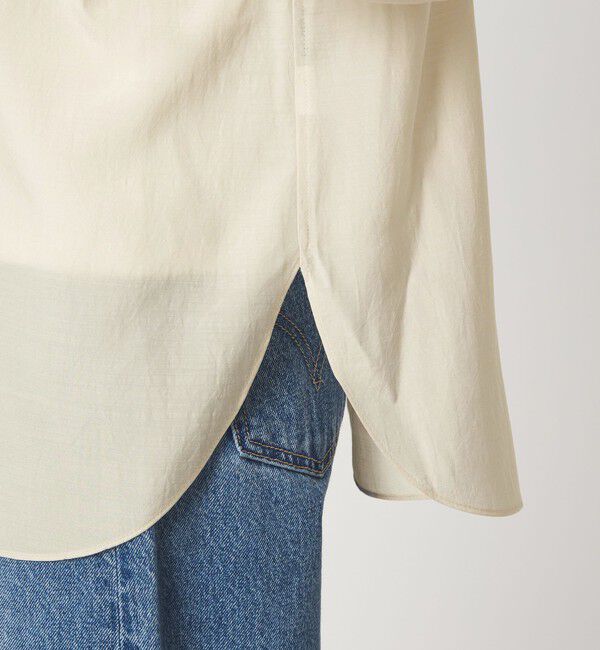 UNITED ARROWS green label relaxing「フード シャツ UVカット 接触冷感」|シャツ・ブラウス|