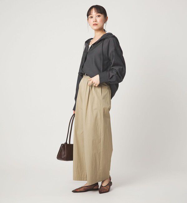 UNITED ARROWS green label relaxing「フード シャツ UVカット 接触冷感」|シャツ・ブラウス|