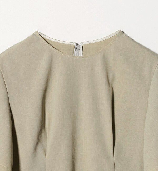 UNITED ARROWS green label relaxing「［size SHORTあり］サラフール タック ブラウス ストレッチ 接触冷感 UVカット」|シャツ・ブラウス|