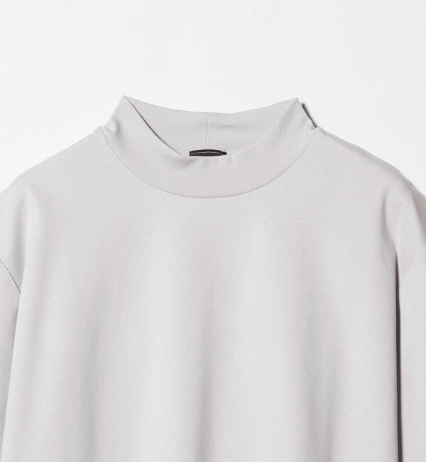 UNITED ARROWS green label relaxing「オーガニックコットン ポンチ モックネック Tシャツ -接触冷感-」|Tシャツ・カットソー|