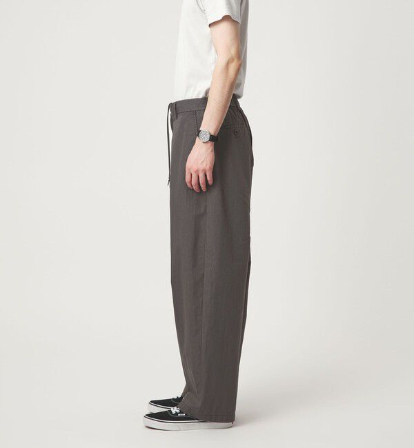 UNITED ARROWS green label relaxing「コットン ナイロン バレル ワイド イージーパンツ W4」|その他|