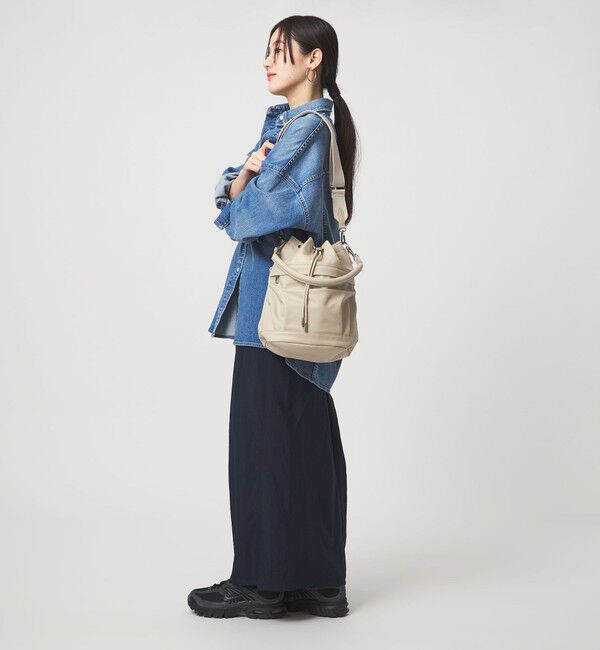 UNITED ARROWS green label relaxing「【WEB限定】＜PARTE＞ポケットドロスト バッグ  はっ水」|ショルダー・メッセンジャー|