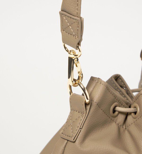 UNITED ARROWS green label relaxing「【WEB限定】＜PARTE＞ポケットドロスト バッグ  はっ水」|ショルダー・メッセンジャー|