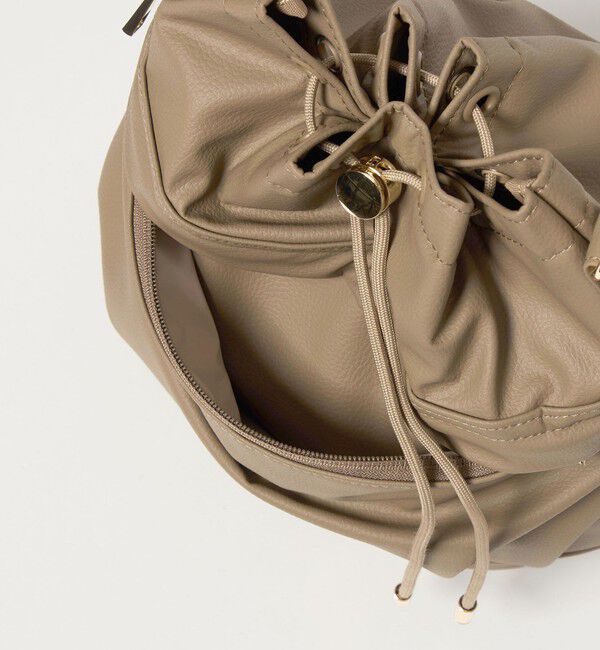 UNITED ARROWS green label relaxing「【WEB限定】＜PARTE＞ポケットドロスト バッグ  はっ水」|ショルダー・メッセンジャー|