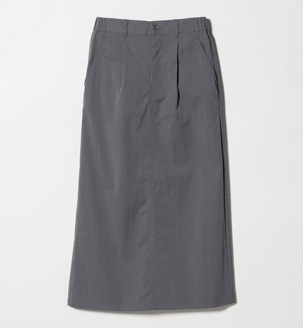 UNITED ARROWS green label relaxing「グロッシー スカート」|フレア|