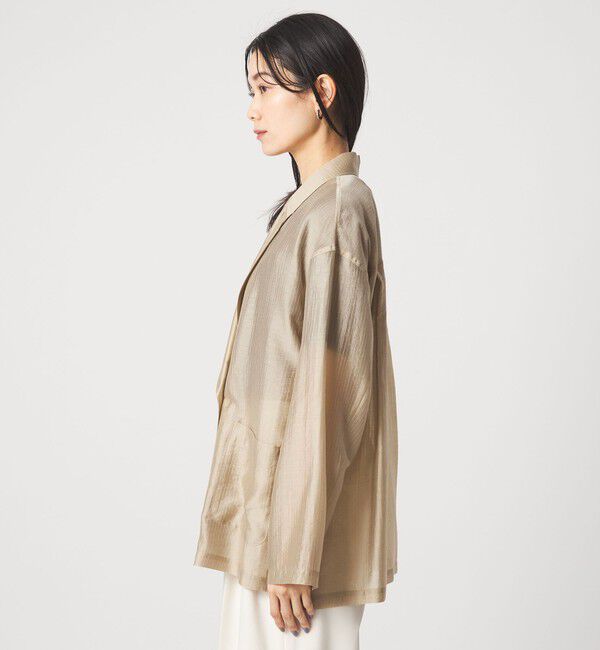 UNITED ARROWS green label relaxing「［size SHORTあり］VeryLight  ベリーライト シアー ストライプ ジャケット」|テーラードジャケット|