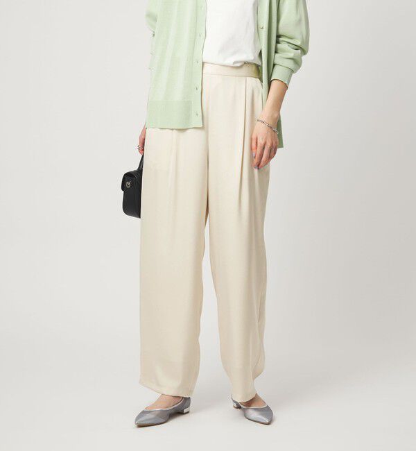 UNITED ARROWS green label relaxing「サテン パンツ」|その他|