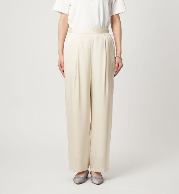 UNITED ARROWS green label relaxing「サテン パンツ」|その他|