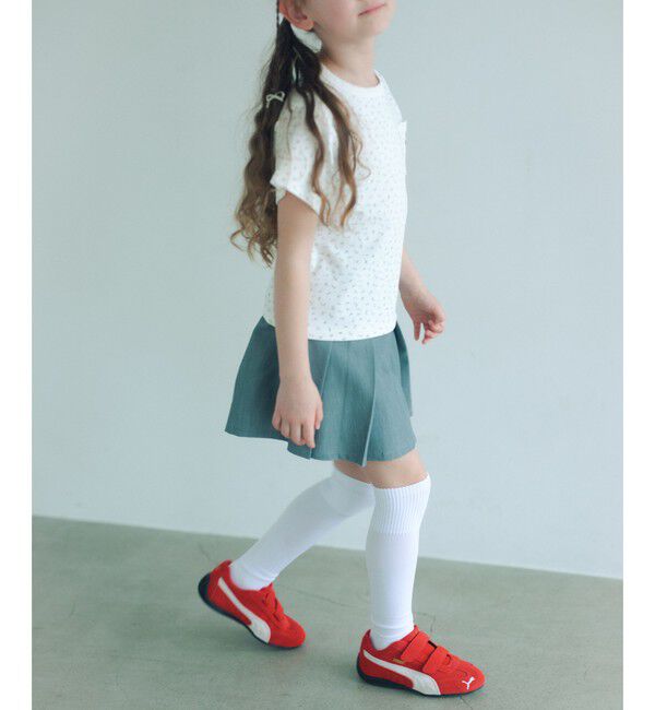 UNITED ARROWS green label relaxing「【COOL CHIC GIRLS STYLE】小花柄 Tシャツ / キッズ  120cm-160cm」|Tシャツ・カットソー|