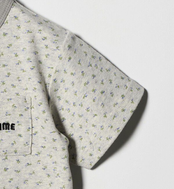 UNITED ARROWS green label relaxing「【COOL CHIC GIRLS STYLE】小花柄 Tシャツ / キッズ  120cm-160cm」|Tシャツ・カットソー|