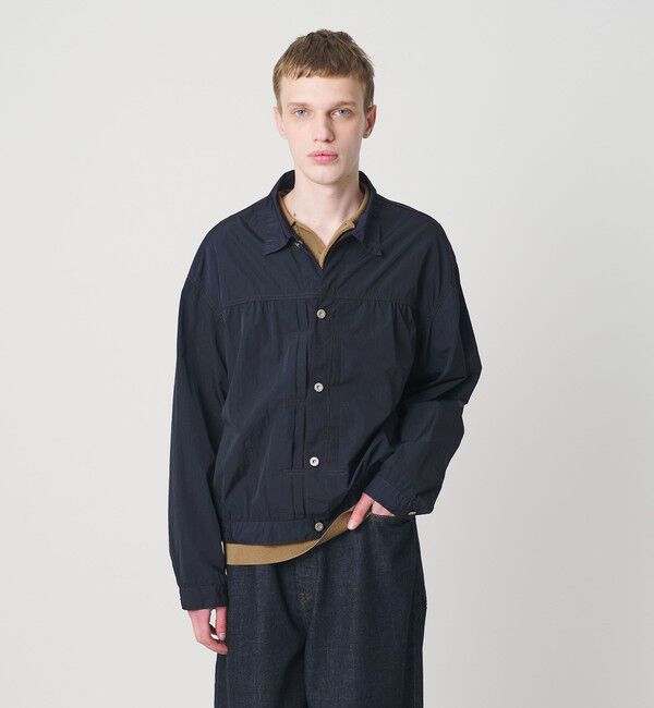 MONKEY TIME「ビンテージ タフタ トラッカー ジャケット」|その他|