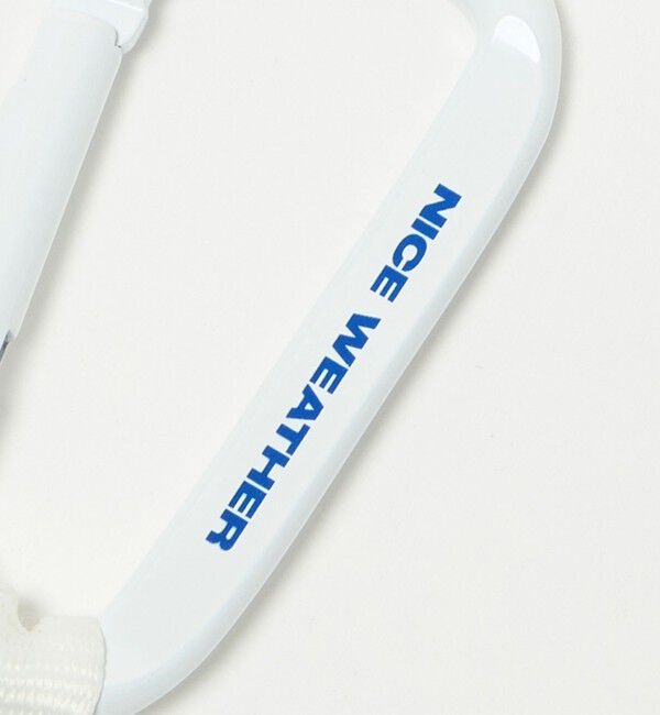 NICE WEATHER「＜NICE WEATHER＞カラビナ」|チャーム・キーホルダー|