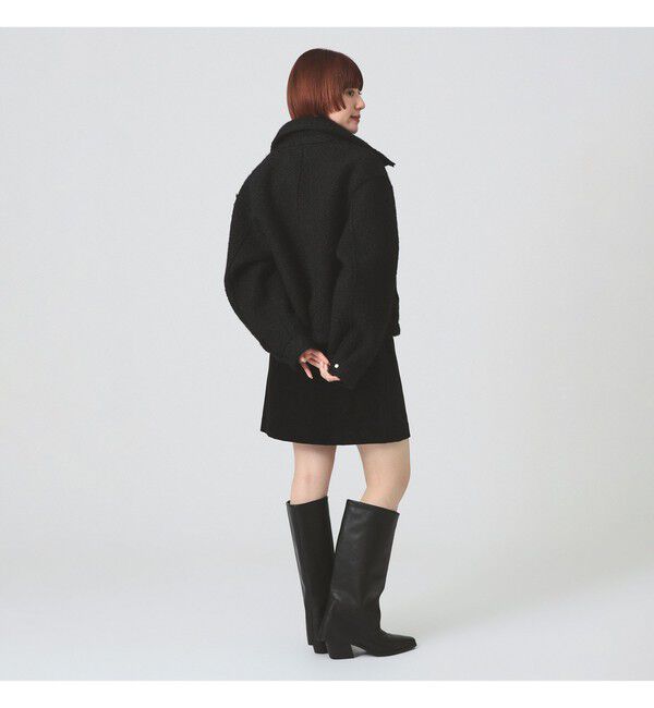 Ray BEAMS 「ループ シャギー ジップ ブルゾン」|ブルゾン・スタジャン|