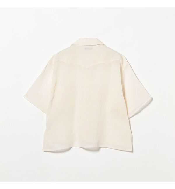 Demi-Luxe BEAMS 「YLEVE / ボイル ステッチ シャツ」|シャツ・ブラウス|