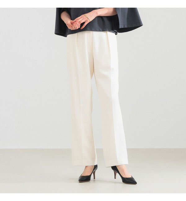 Demi-Luxe BEAMS 「トリアセ スリムパンツ」|チノ|