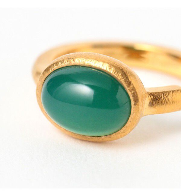 Demi-Luxe BEAMS 「Fruitsjolie / グリーンオニキス イヤーカフ」|その他|