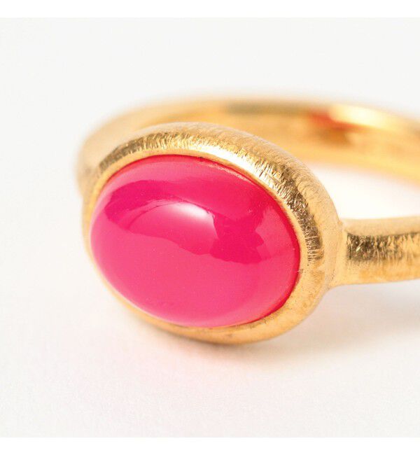 Demi-Luxe BEAMS 「Fruitsjolie / パープルピンク カルセドニー イヤーカフ」|その他|