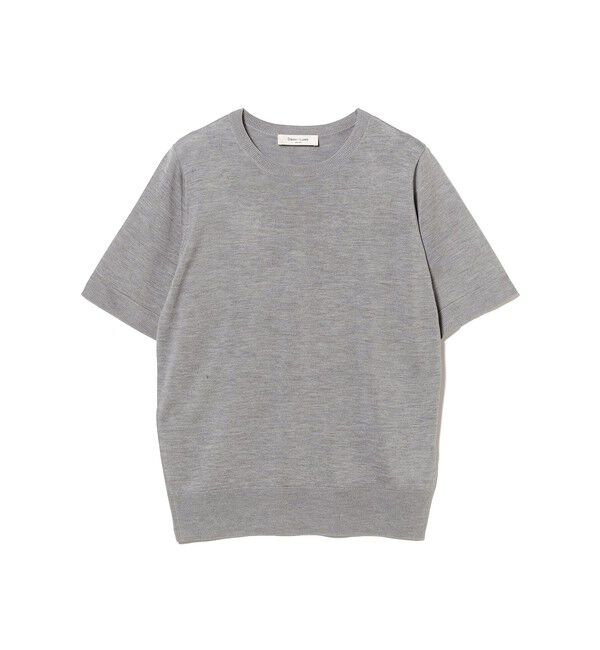 Demi-Luxe BEAMS 「シルク ハーフスリーブ プルオーバー」|ニット・セーター|