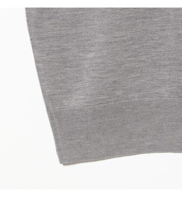 Demi-Luxe BEAMS 「シルク ハーフスリーブ プルオーバー」|ニット・セーター|