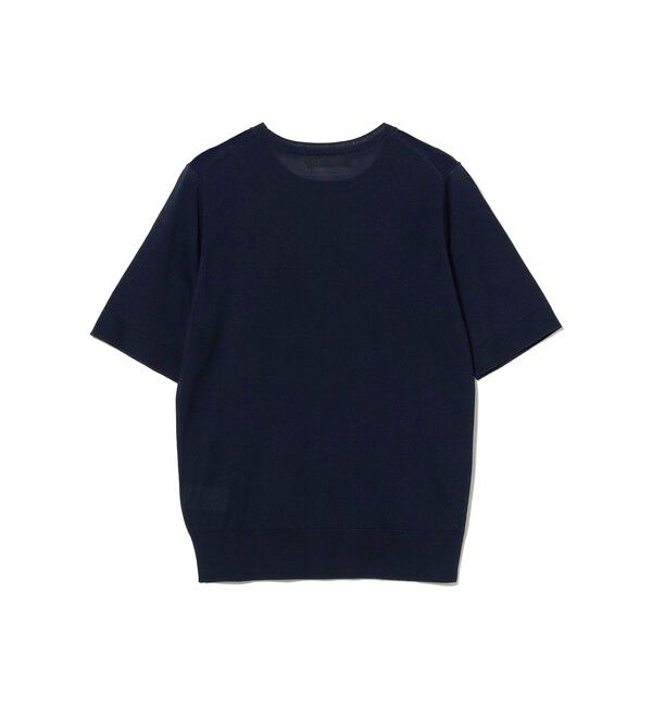 Demi-Luxe BEAMS 「シルク ハーフスリーブ プルオーバー」|ニット・セーター|