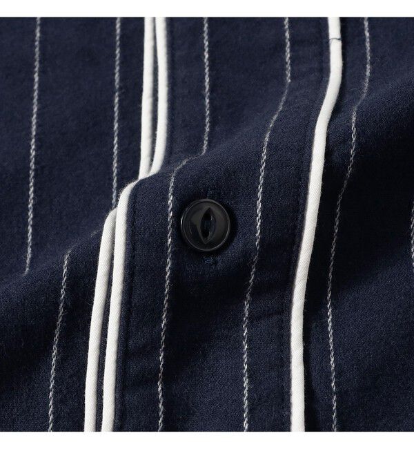 BEAMS「ベースボール ストライプ シャツ」|シャツ・ブラウス|