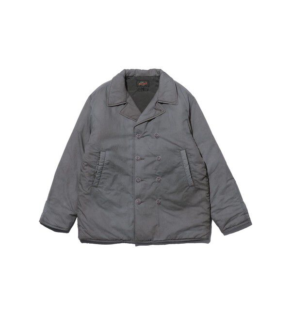 BEAMS PLUS「P-Coat Nylon Pigment Print」|ダッフルコート|