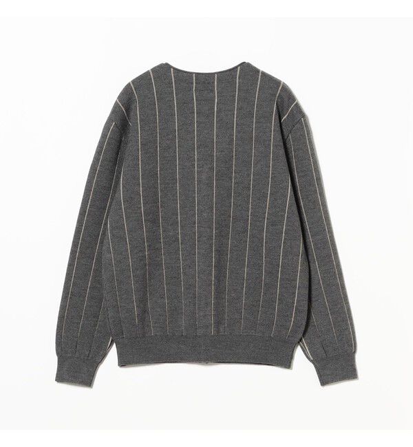 BEAMS PLUS「Banker Stripe Cardigan」|ニット・セーター|