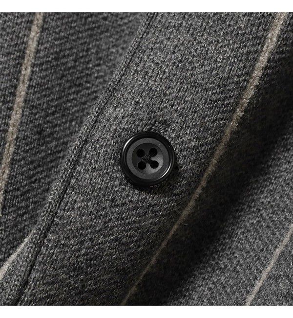 BEAMS PLUS「Banker Stripe Cardigan」|ニット・セーター|