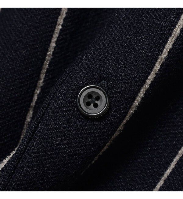 BEAMS PLUS「Banker Stripe Cardigan」|ニット・セーター|