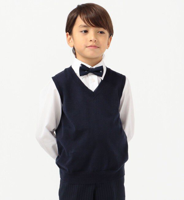 SHIPS KIDS「SHIPS KIDS:無地 レギュラーカラー シャツ(100～130cm)」|シャツ・ブラウス|