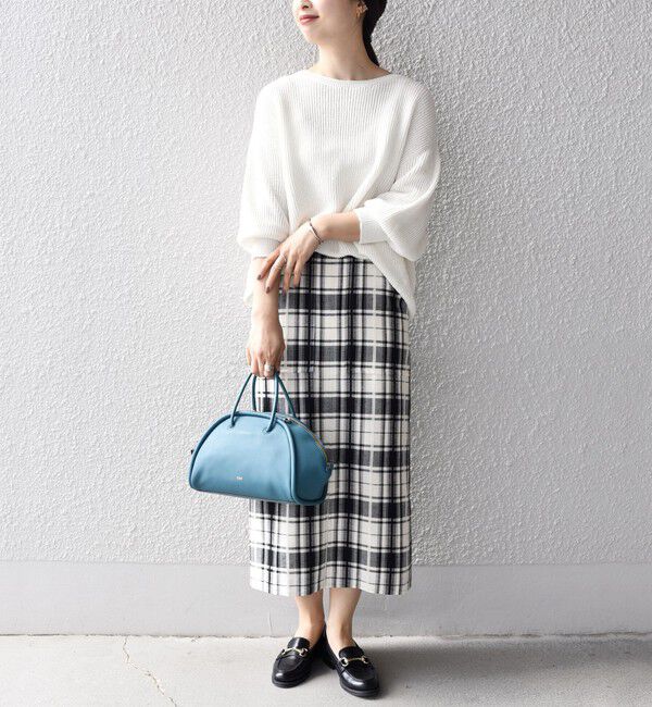 SHIPS for women「〈手洗い可能〉 チェック タイト スカート◇」|スカート|