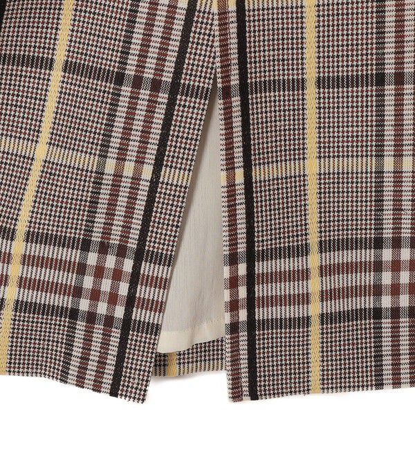 SHIPS for women「〈手洗い可能〉 チェック タイト スカート◇」|スカート|