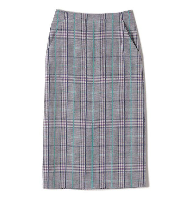 SHIPS for women「〈手洗い可能〉 チェック タイト スカート◇」|スカート|