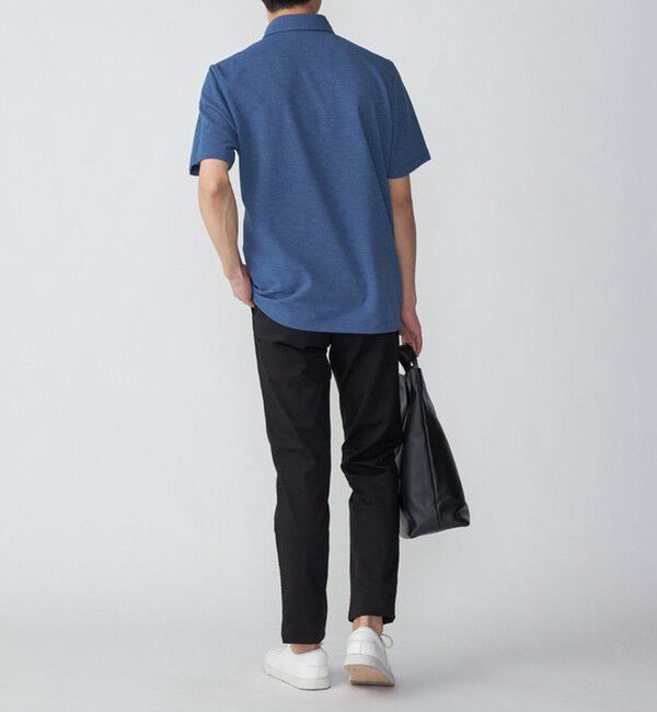 SHIPS「【WEB限定】SHIPS: 吸水速乾・UVケア Drymix（R）ワンポイントロゴ ボタンダウン ポロシャツ」|ポロシャツ|