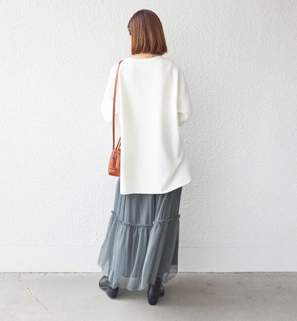 SHIPS for women「〈手洗い可能〉チュール リバーシブル ギャザー スカート◇」|スカート|