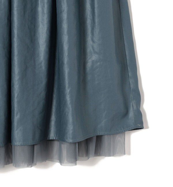 SHIPS for women「〈手洗い可能〉チュール リバーシブル ギャザー スカート◇」|スカート|