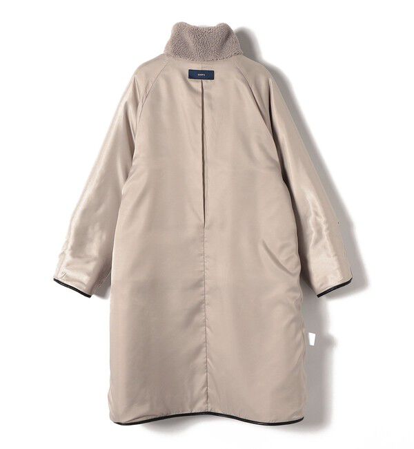 SHIPS for women「* 〈手洗い可能〉パイピング ドルマン ボア コート ◇」|その他|